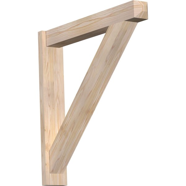 Ekena Millwork Traditional Craftsman Smooth Outlooker, Douglas Fir, 5 1/2"W x 34"D x 34"H OUT06X34X34TRA04SDF - main